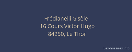 Frédianelli Gisèle