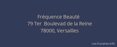 Fréquence Beauté