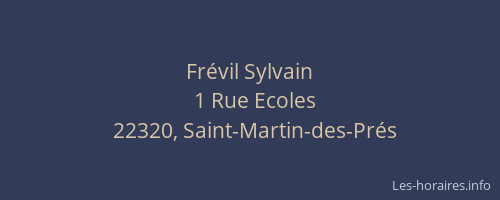 Frévil Sylvain