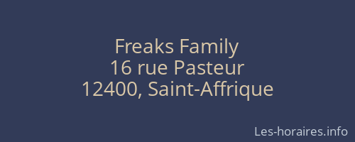 Freaks Family