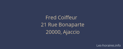 Fred Coiffeur