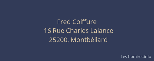 Fred Coiffure