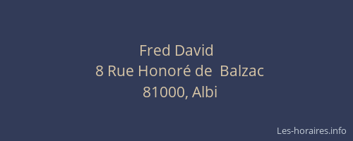 Fred David