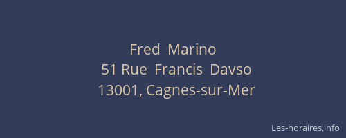 Fred  Marino