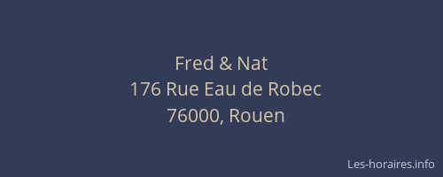Fred & Nat