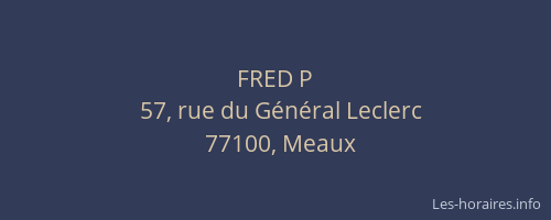 FRED P