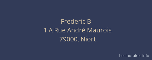 Frederic B