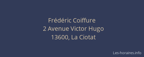 Frédéric Coiffure
