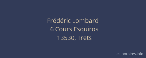 Frédéric Lombard