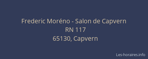Frederic Moréno - Salon de Capvern