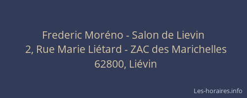 Frederic Moréno - Salon de Lievin