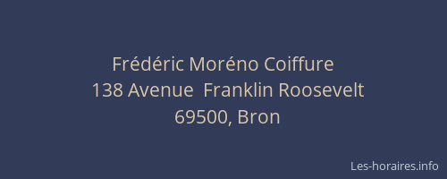 Frédéric Moréno Coiffure