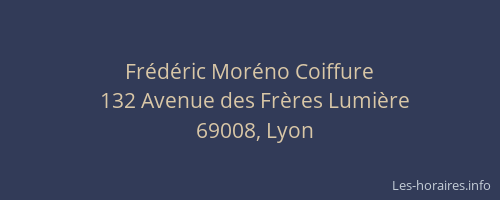 Frédéric Moréno Coiffure