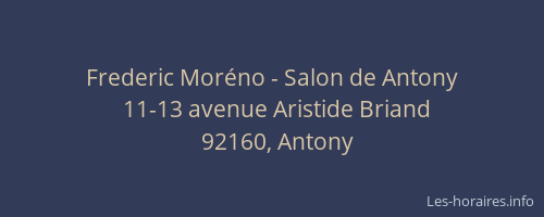 Frederic Moréno - Salon de Antony
