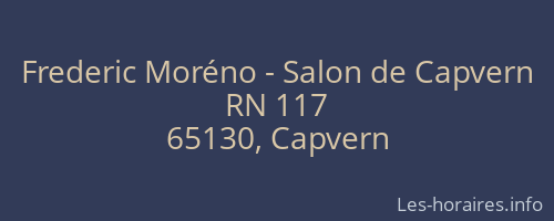 Frederic Moréno - Salon de Capvern