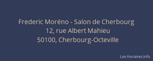 Frederic Moréno - Salon de Cherbourg
