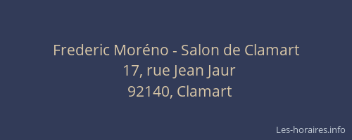 Frederic Moréno - Salon de Clamart