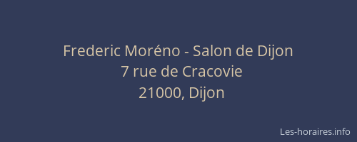 Frederic Moréno - Salon de Dijon