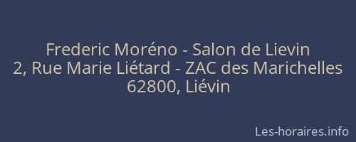 Frederic Moréno - Salon de Lievin
