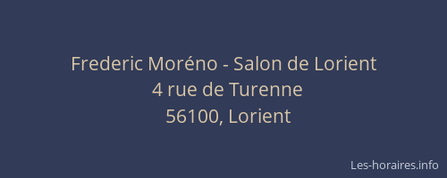 Frederic Moréno - Salon de Lorient