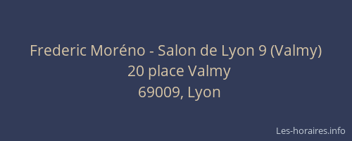 Frederic Moréno - Salon de Lyon 9 (Valmy)