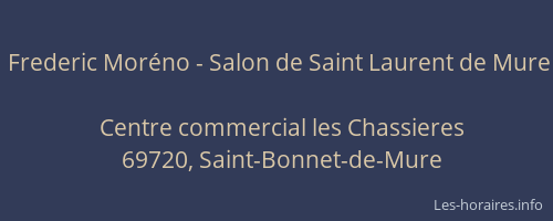 Frederic Moréno - Salon de Saint Laurent de Mure