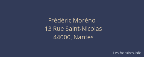 Frédéric Moréno