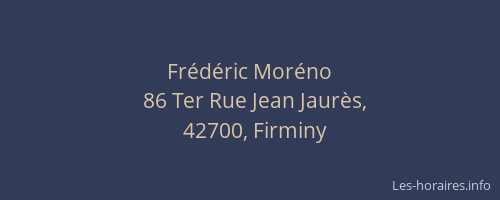 Frédéric Moréno