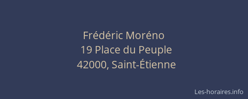 Frédéric Moréno
