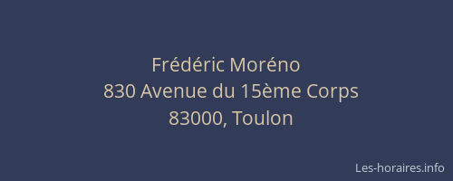 Frédéric Moréno
