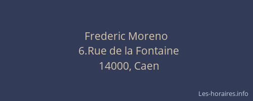 Frederic Moreno