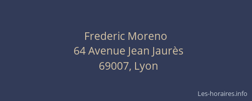 Frederic Moreno