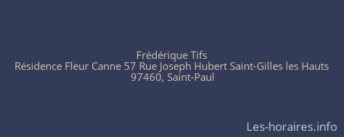 Frédérique Tifs