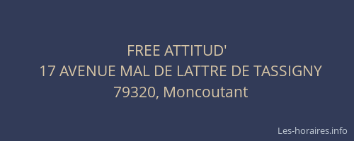 FREE ATTITUD'