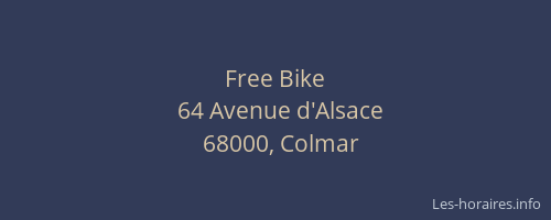 Free Bike