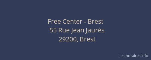 Free Center - Brest