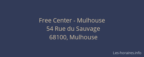 Free Center - Mulhouse