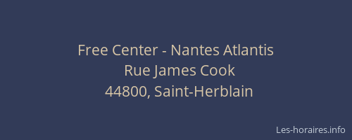 Free Center - Nantes Atlantis