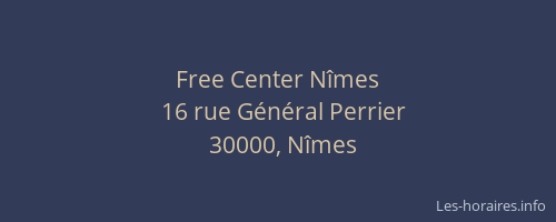 Free Center Nîmes