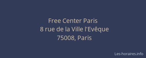 Free Center Paris
