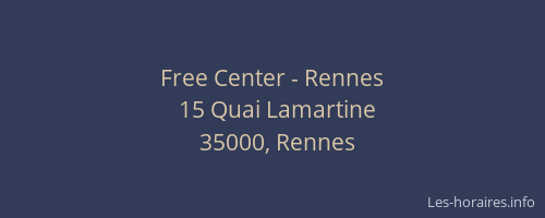 Free Center - Rennes
