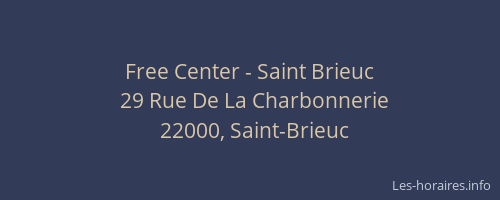 Free Center - Saint Brieuc