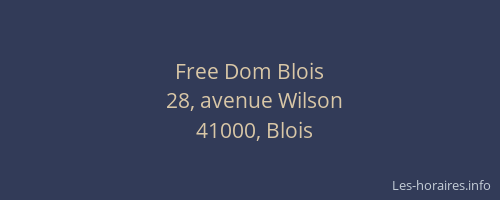 Free Dom Blois