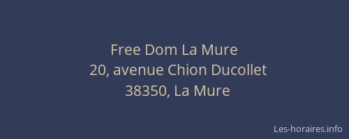 Free Dom La Mure