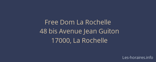 Free Dom La Rochelle