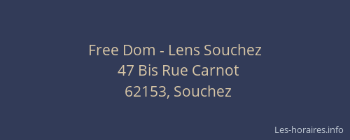 Free Dom - Lens Souchez
