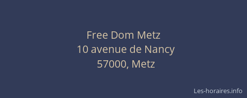 Free Dom Metz