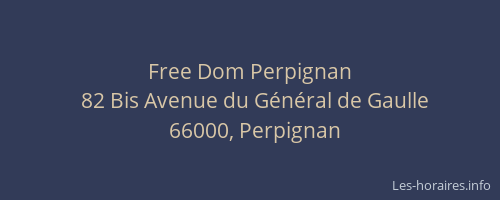 Free Dom Perpignan