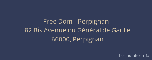 Free Dom - Perpignan