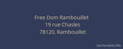 Free Dom Rambouillet